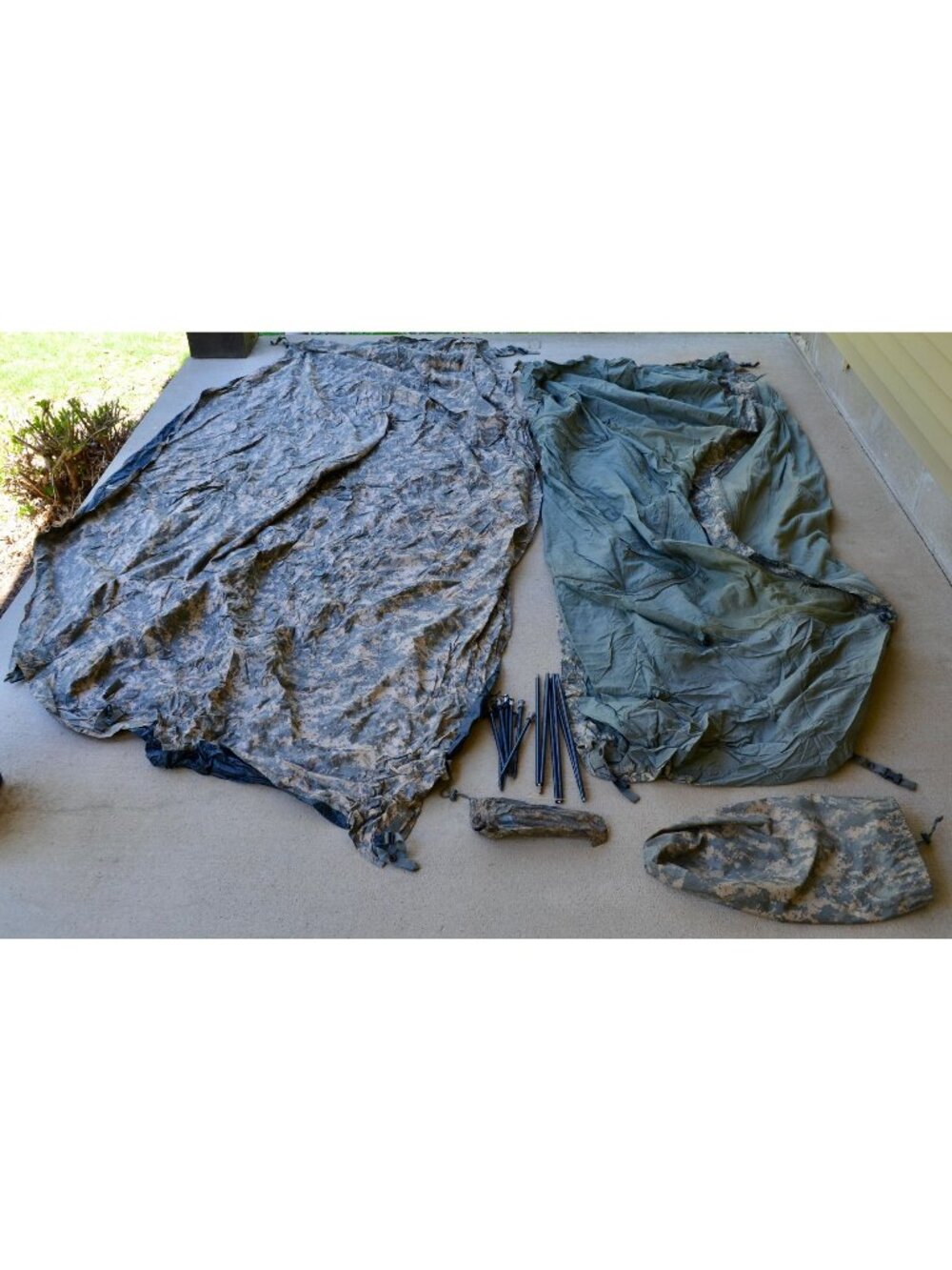 USGI Military Improved Combat Shelter 1-Man Shelter Tent Army READ DESCRIPTION